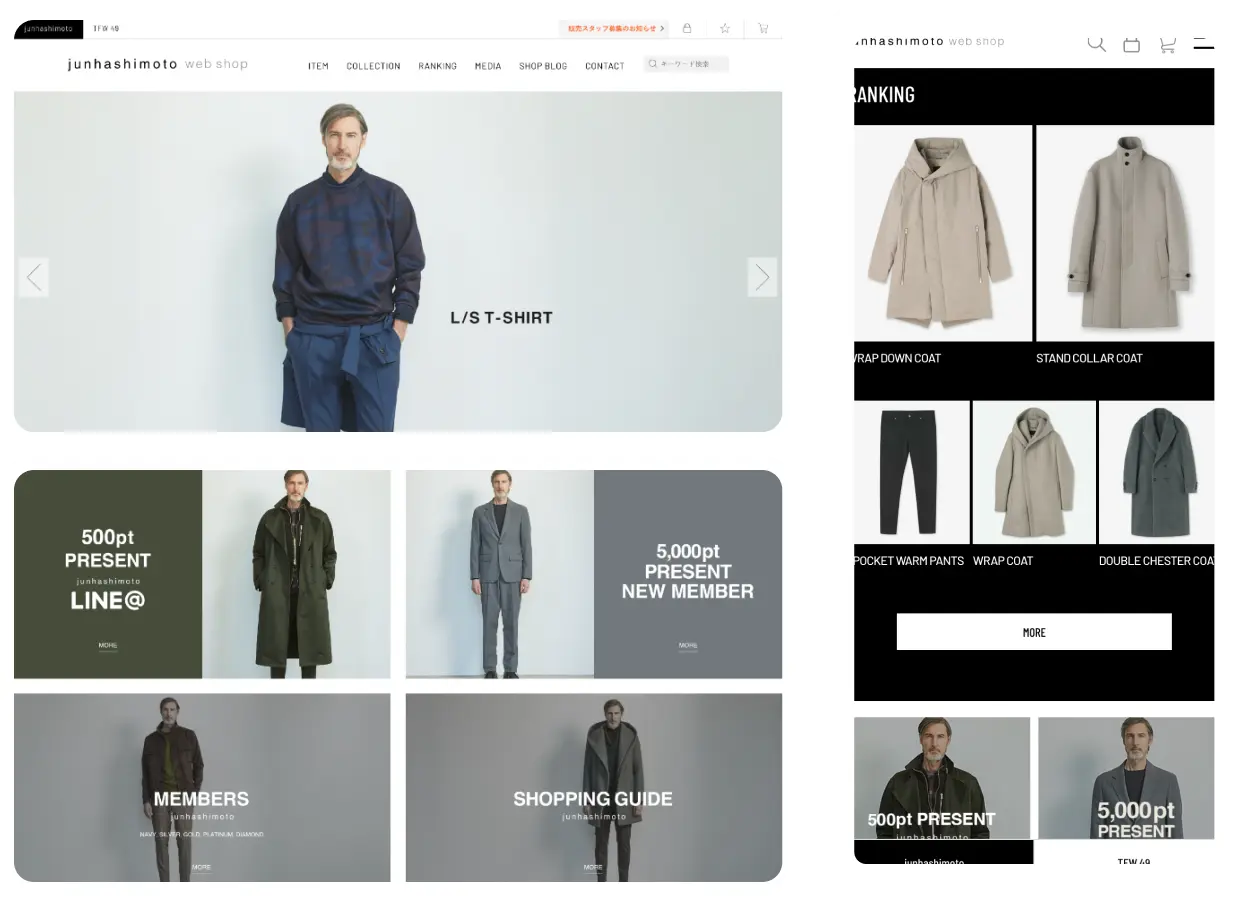 junhashimoto web shop
